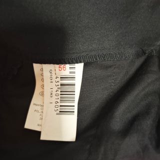 Pantalón de vestir negro corte clásico