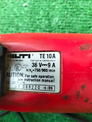 Taladro Hilti TE 10A regargable