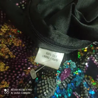 Vestido de noche lentejuelas y pedrería