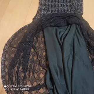 Vestido de noche lentejuelas y pedrería
