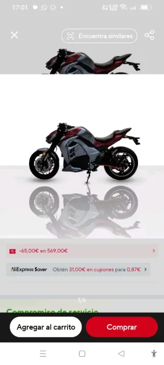 Moto Eléctrica 1000W