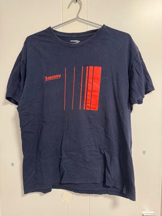 Camiseta Saucony Azul