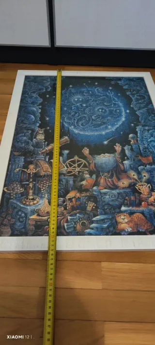 Puzzle infantil enmarcado