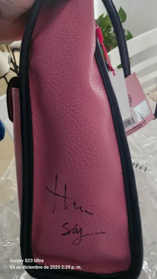 Bolso Nicole Lee Rosa con Estampado