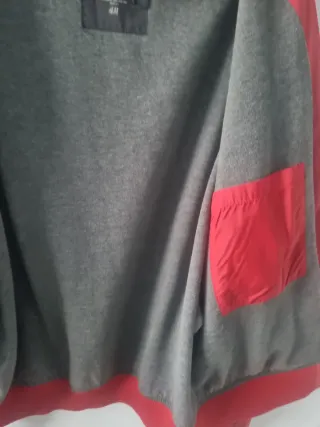 Chaqueta bomber H&M roja