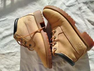 Scarponcini Timberland Giallo/Marrone Tg 38