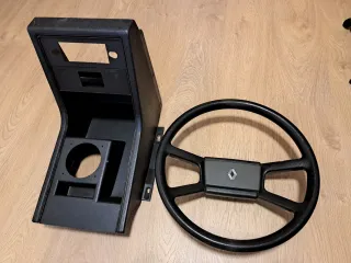 LEER BIEN LA DESCRIPCIÓN. Consola y Volante R12