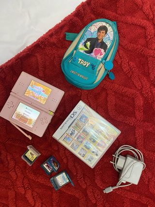 Nintendo DS Lite Rosa + Accessori