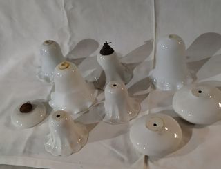 Tulipas opalinas antiguas - Set de 8