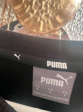 Sudadera Puma Negra Hombre Perfecto estado.