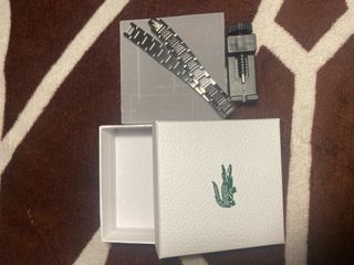 Pulsera Lacoste Plata con Herramienta