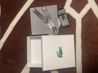 Pulsera Lacoste Plata con Herramienta