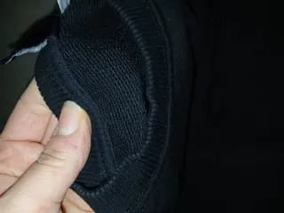 Felpa croop donna nera taglia XS