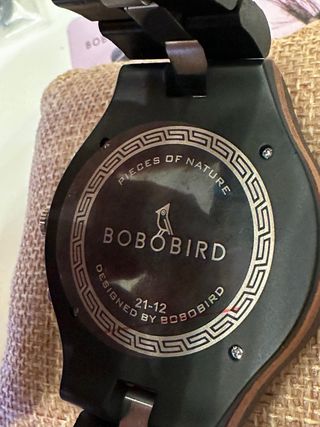 Reloj BOBO BIRD Madera Cronógrafo Hombre