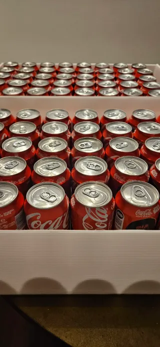 80 Latas Coca-Cola 330ml