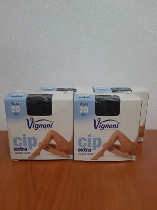 Set 4 collant velati Vignoni cip extra