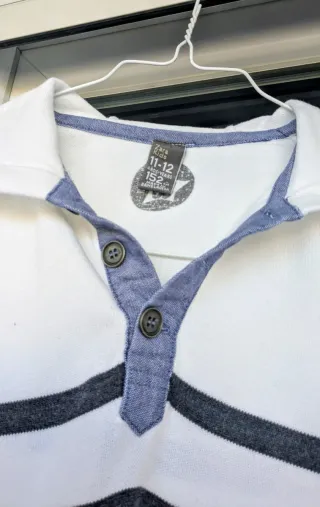 Sudadera marinera lana rayas