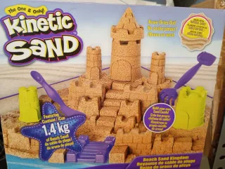 NUEVO!!Kinetic Sand Beach Kingdom 1.4 kg