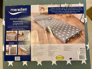 Colchón Plegable Meradiso Estrellas