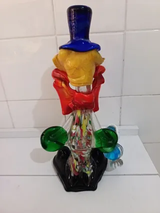 Figura payaso cristal Murano