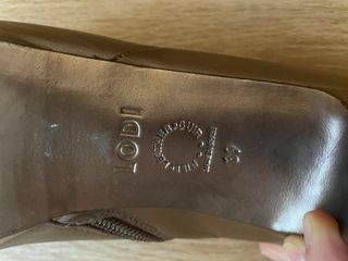 Botines LODI Piel Marrón Talla 39