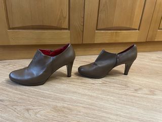 Botines LODI Piel Marrón Talla 39