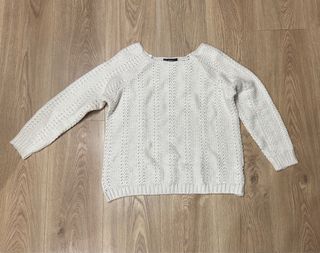 Jersey blanco de punto