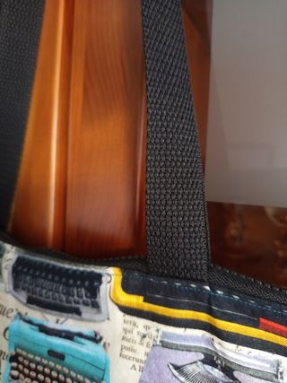 Bolso totebag máquinas de escribir