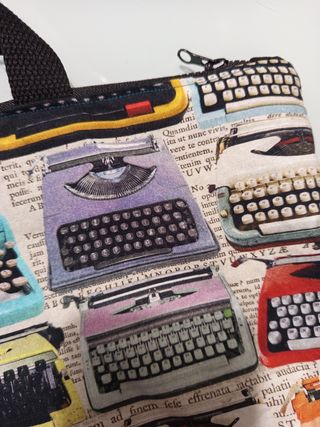 Bolso totebag máquinas de escribir