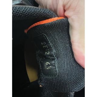 Mocasines Prada Negro Naranja Flúor