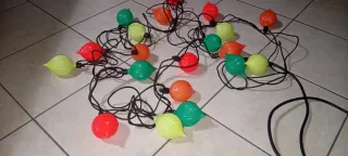 Catena luminosa natalizia VINTAGE con 20 luci