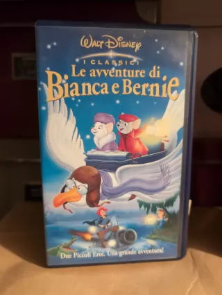 4 VHS Walt Disney I Classici