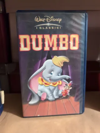 4 VHS Walt Disney I Classici