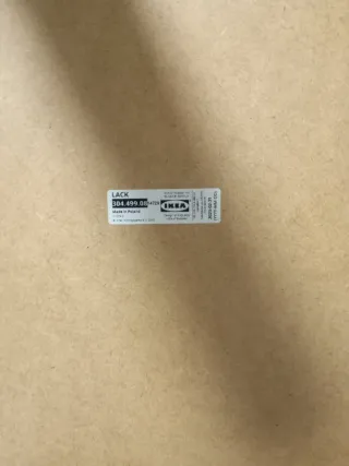 Mesa Ikea PESA 55x55 Blanca