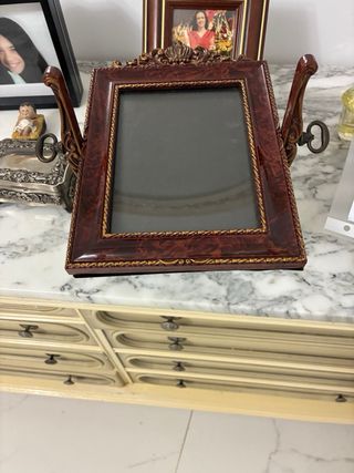 Marco de fotos antiguo