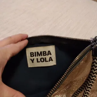 Pochette Bimba y Lola dorada