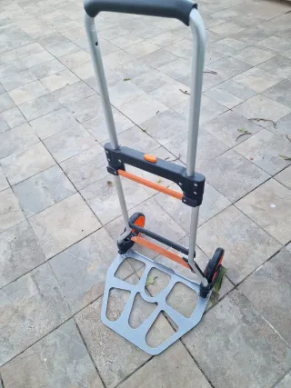 Carretilla de mano plegable