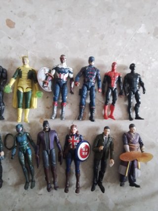 Lote Figuras Marvel Legends MCU
