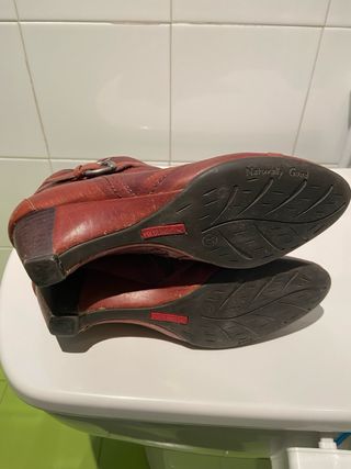 Botines  Pikolinos Piel Marrón Talla 37,