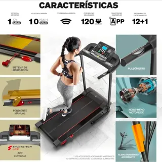 Cinta de correr Sportstech F10 plegable