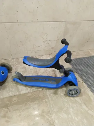 Patinete Evolutivo Eureka Kids Azul,luces ruedas