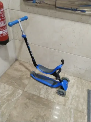 Patinete Evolutivo Eureka Kids Azul,luces ruedas