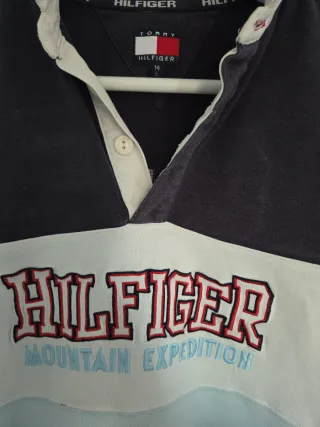 Polo Tommy Hilfiger manga larga
