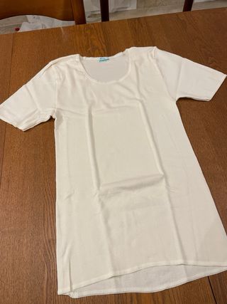 Maglietta intima Meddy beige nuova