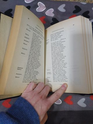 Libro teatro de Lope de Vega