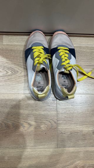 Zapatillas Hoff rosas y blancas