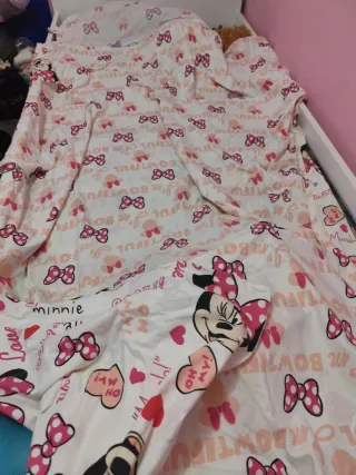 Funda nórdica Minnie Mouse 90cm