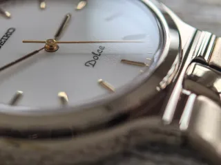 Seiko Dolce 8N41 7020 Tungsten Carbide JDM 1989