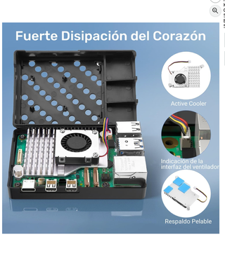 RasTech Raspberry Pi 5 Kit 16GB + 64GB