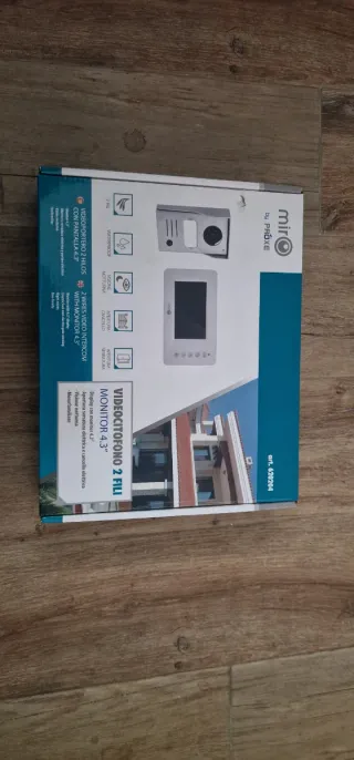 Kit facil de Videoportero 2 hilos con monitor 4.3"